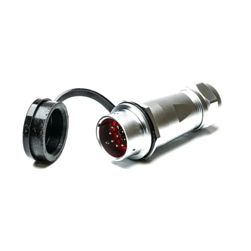 RS PRO Industrial Circular Connector, 9 Contacts, Cable Mount, M20 Size, Male Socket, Chrome Plated Brass, Gold 206-5149