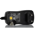 RS PRO 7 Output Interchangeable AC/DC Adapter 2-Pin (EU) 24W Power Supply with 12V, 3V, 4.5V, 5V, 6V AC Outputs 206-4927