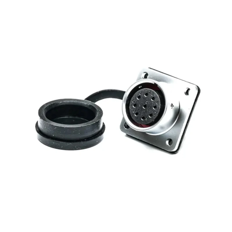 RS PRO Circular Connector, 9 Contacts, Flange Mount, M20 Size, Socket Female, IP67, 400V, 5A, Chrome Plated Brass 206-5204