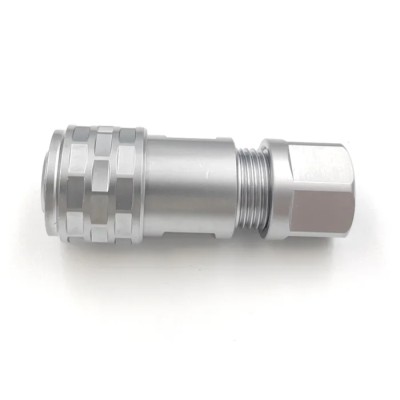 RS PRO Circular Connector Cable M8 Plug Male 3 Contacts Push Pull IP67 125V 5A Chrome Plated Brass 206-5206