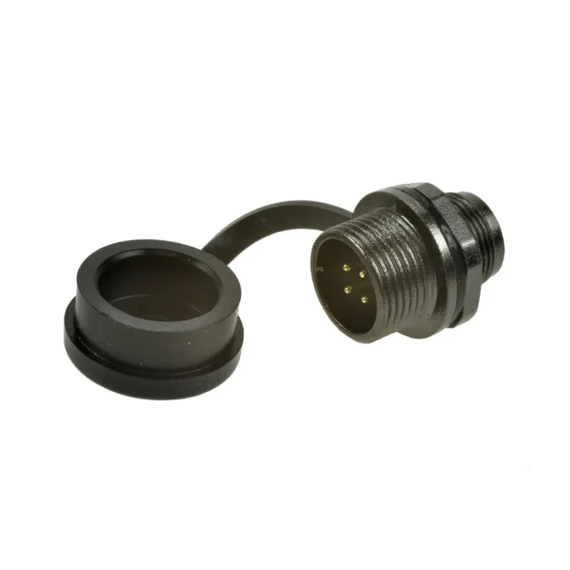 RS PRO Circular Connector, 4 Contacts, Front Mount, Standard Size, Socket, Male, IP67, 200V, 5A Current 206-5294