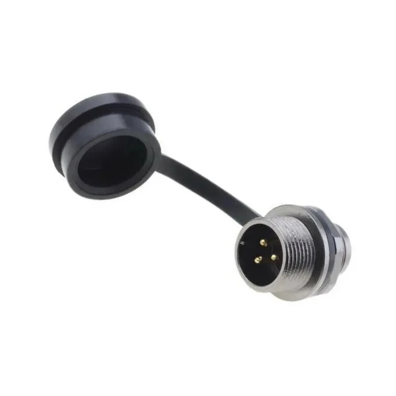 RS PRO Industrial Circular Connector Zinc Alloy IP67 Front Mount Male Socket 3 Contacts 13A 250V 206-5293