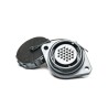 RS PRO Industrial Circular Connector, 24 Contacts, Flange Mount, Female Socket, Solder Termination, 400V, 5A, IP68 IP68