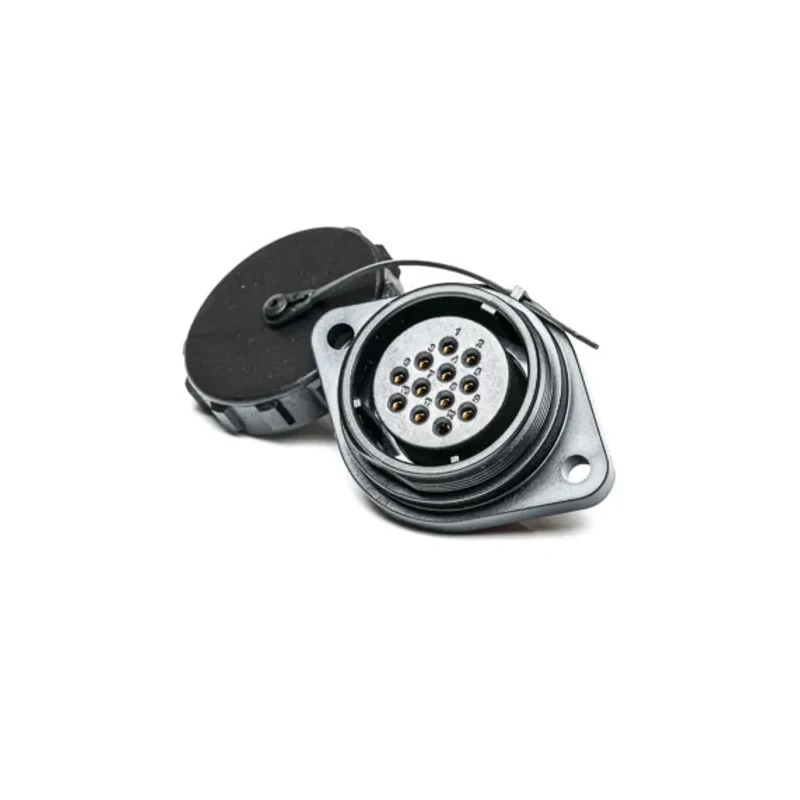 RS PRO Circular Connector, 12 Contacts, Flange Mount, Socket Female, IP68 Rated, 500V, 10A, Threaded Coupling IP68