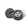 RS PRO Circular Connector Female Socket, 3 Contacts, Flange Mount, 50A, 500V, Threaded Coupling, IP68 206-5250
