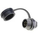 RS PRO Circular Connector Socket, 6 Contacts, Front Mount, Male, Threaded Coupling, Zinc Alloy Housing, IP67, 125V 206-5297