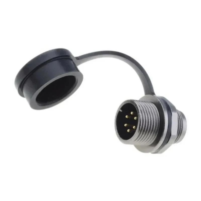RS PRO Circular Connector Socket, 6 Contacts, Front Mount, Male, Threaded Coupling, Zinc Alloy Housing, IP67, 125V 206-5297
