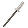 RS PRO Aluminium Blind Rivet Dome Head, 4 mm Diameter, 12.5 mm Length, Aluminium Body Steel Mandrel 206-5369
