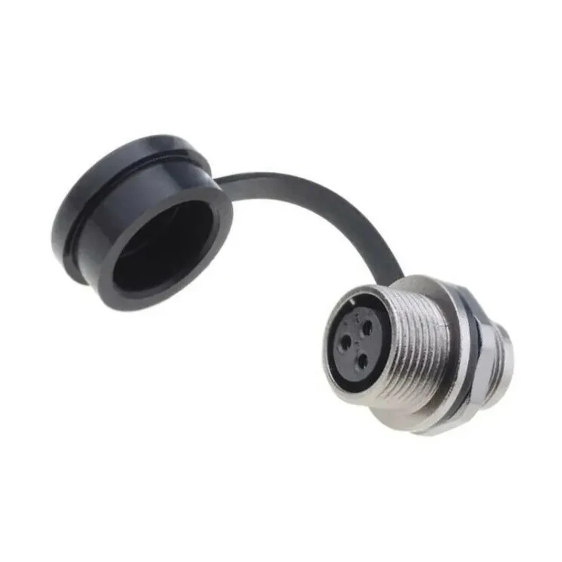 RS PRO Industrial Circular Connector, 3 Contacts, Front Mount Female Socket, Zinc Alloy Housing, IP67, 250V, 13A 206-5301
