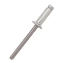 RS PRO Aluminium Blind Rivet Countersunk Head, 2.4 mm Diameter, 6 mm Length, DIN 7337 206-5379