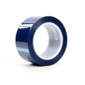 3M Masking Tape Polyester Silicone Adhesive Blue 50mm x 66m Thickness 0.06mm Maximum Operating Temperature 8991 50mmX66m