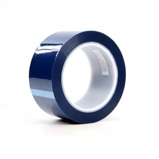 3M Masking Tape Polyester Silicone Adhesive Blue 50mm x 66m Thickness 0.06mm Maximum Operating Temperature 8991 50mmX66m