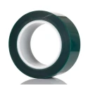 3M Masking Tape Green Polyester Backing Silicone Adhesive 50mm Width x 66m Length 8992 50mmX66m