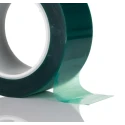 3M Masking Tape Green Polyester Backing Silicone Adhesive 50mm Width x 66m Length 8992 50mmX66m