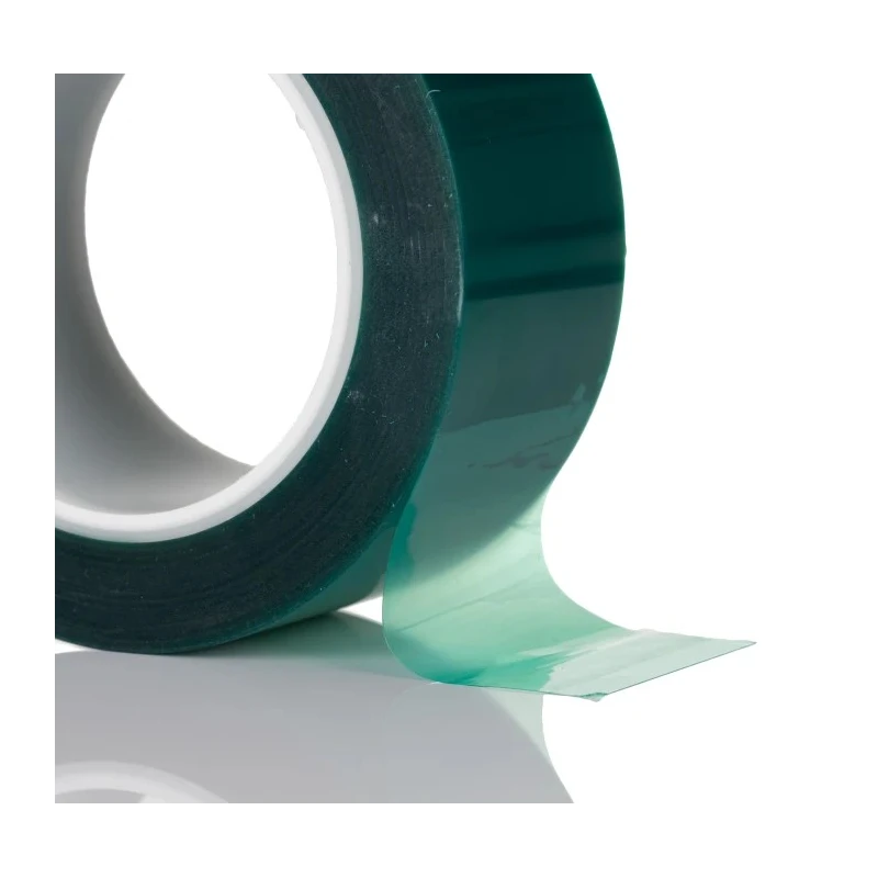 3M Masking Tape Green Polyester Backing Silicone Adhesive 50mm Width x 66m Length 8992 50mmX66m