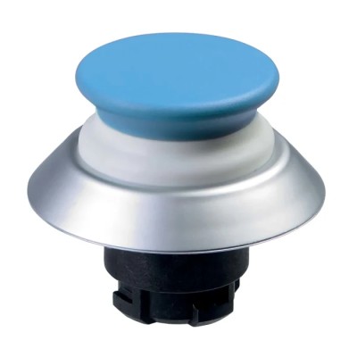 Schmersal Blue Momentary Push Button Switch 22.3 mm Cutout Diameter Plastic IP69K Protection 103005364