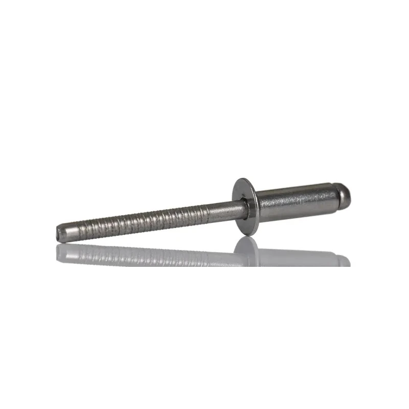 RS PRO Stainless Steel Blind Rivet, 4.8 mm Diameter, 14 mm Length, Countersunk Head, DIN 7337 206-5468