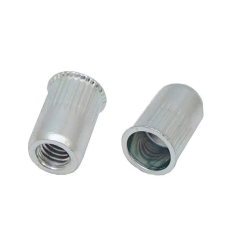 RS PRO Plain Threaded Insert with 6 mm Diameter Hole, Zinc Plated Steel, for 2-4 mm Material Thickness 206-5518