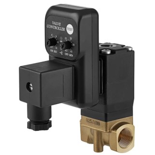 RS PRO Automatic Condensate Drain Valve R 3/8 in Brass Body 240V AC IP65 0-10bar 206-6123