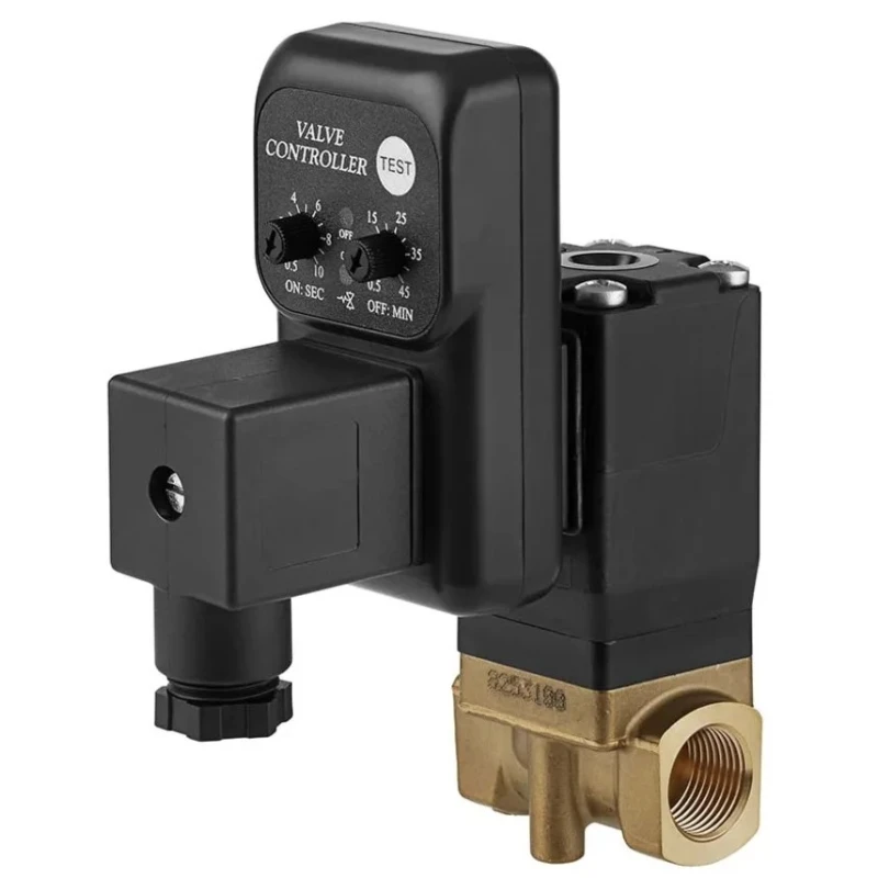 RS PRO Automatic Condensate Drain Valve R 3/8 in Brass Body 240V AC IP65 0-10bar 206-6123