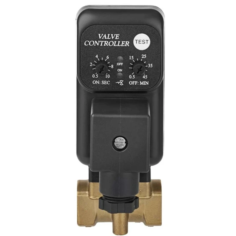 RS PRO Automatic Condensate Drain Valve R 3/8 in Brass Body 240V AC IP65 0-10bar 206-6123