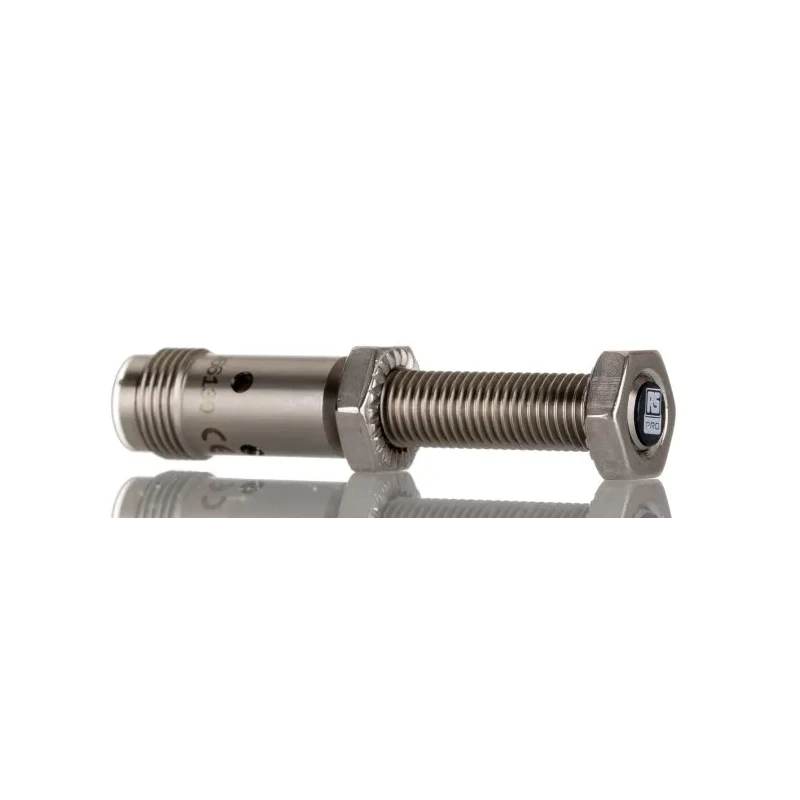 RS Pro Threaded Barrel Inductive Proximity Sensor M8 x 1 PNP 30V 200mA 2mm Detection 206-6130
