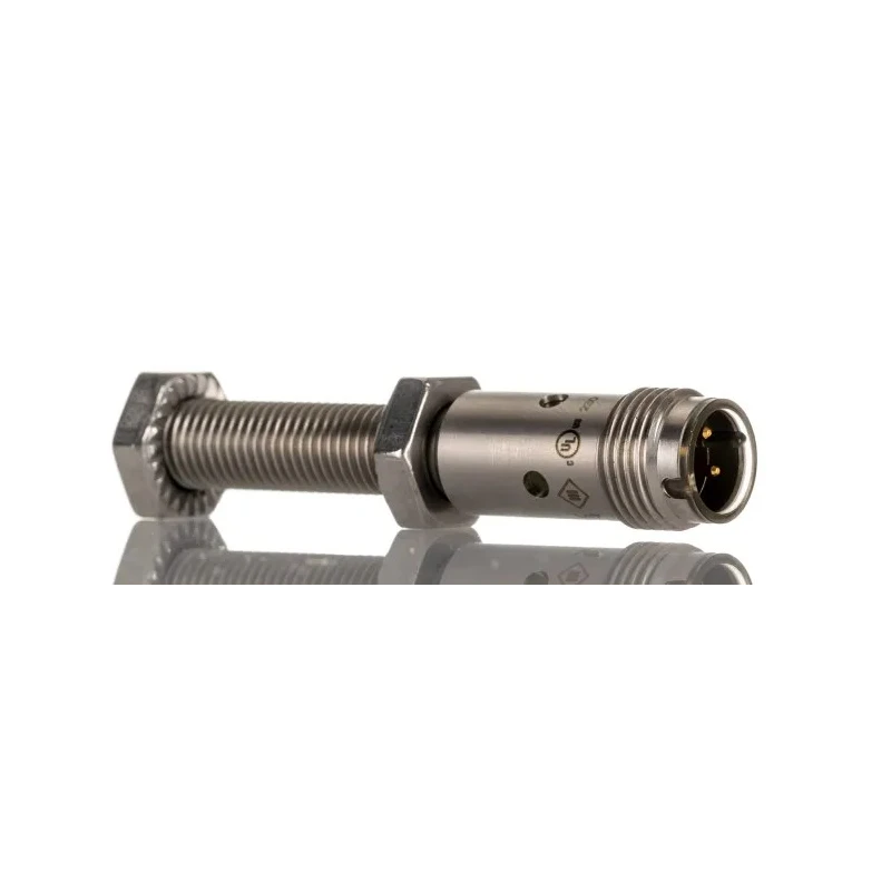 RS Pro Threaded Barrel Inductive Proximity Sensor M8 x 1 PNP 30V 200mA 2mm Detection 206-6130