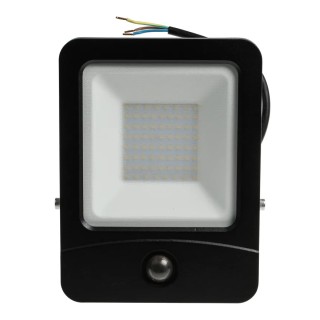 PowerLED Floodlight 50 W, 5000 lm White, 3000K Color Temperature, IP65, PIR Sensor, Remote Control Flex-PIR-50-5K