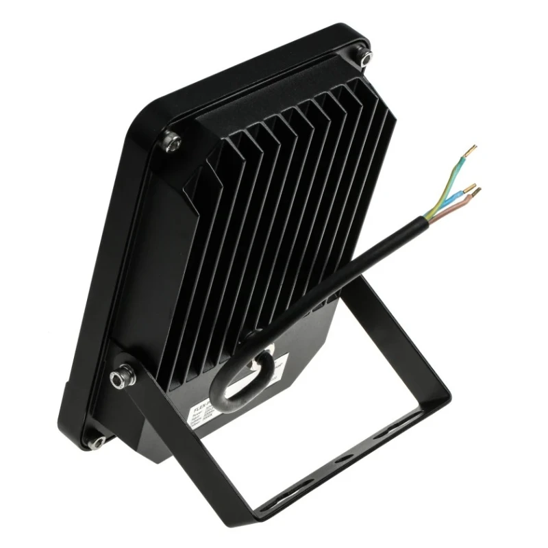 PowerLED Floodlight 50 W, 5000 lm White, 3000K Color Temperature, IP65, PIR Sensor, Remote Control Flex-PIR-50-5K