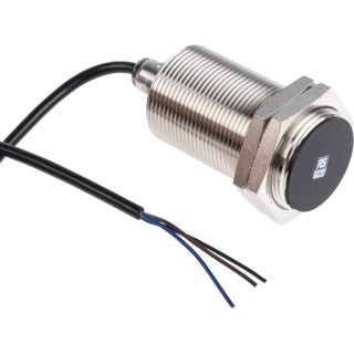 Telemecanique Sensors RS PRO Threaded Barrel Inductive Proximity Sensor, M30 x 1.5, PNP Output, 30 V DC, 200 mA, 10 206-6165
