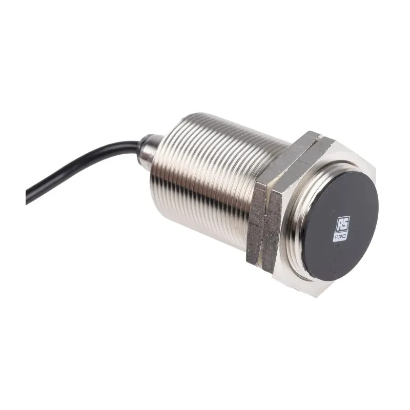 Telemecanique Sensors RS PRO Threaded Barrel Inductive Proximity Sensor, M30 x 1.5, PNP Output, 30 V DC, 200 mA, 10 206-6165