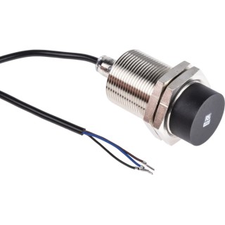 RS PRO Threaded Barrel Inductive Proximity Sensor M30 x 1.5 PNP Output 30 V DC 200mA 38mm Detection 206-6167