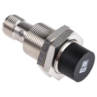 RS PRO Threaded Barrel Inductive Proximity Sensor M18 x 1 PNP 30 V dc 200mA 20 mm Detection 206-6164