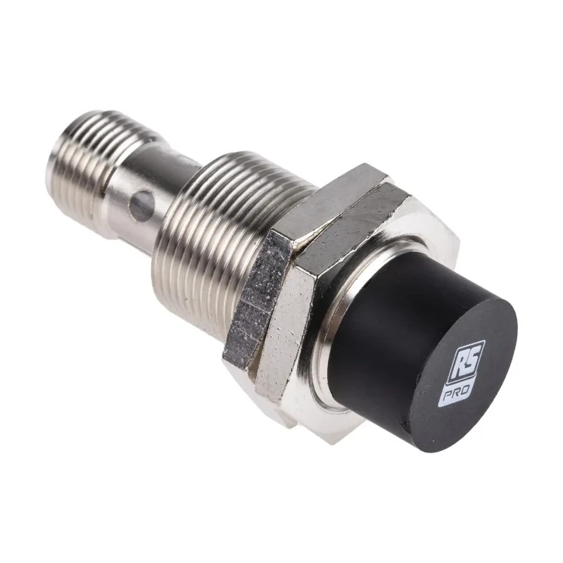 RS PRO Threaded Barrel Inductive Proximity Sensor M18 x 1 PNP 30 V dc 200mA 20 mm Detection 206-6164