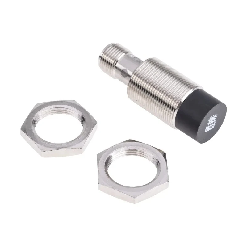 RS PRO Threaded Barrel Inductive Proximity Sensor M18 x 1 PNP 30 V dc 200mA 20 mm Detection 206-6164