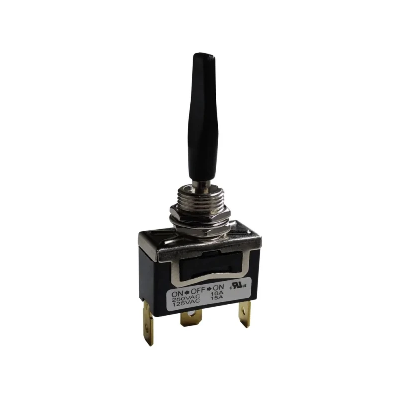 RS PRO Toggle Switch PCB Mount On-Off-On SPDT Solder Terminal 10A 250V AC 206-7000