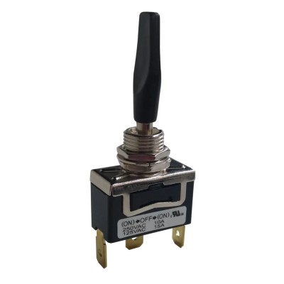 RS PRO PCB Mount Toggle Switch On-Off-On SPDT Solder Terminal 10A 250 V ac 206-7002