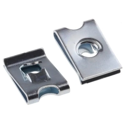 RS PRO Captive Nut Steel Zinc Plated No.8 Thread 11.1 x 16.6 mm Compatible Panel Thickness 0.5-1.6 mm 525-149