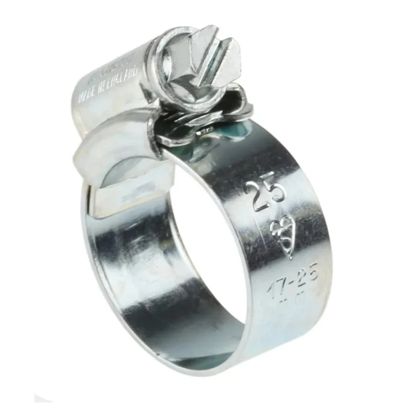 HI-GRIP Steel Slotted Hex Worm Drive Hose Clip 17mm Min ID 25mm Max ID Zinc Plated HGZ25BP