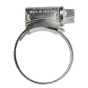 HI-GRIP Steel Slotted Hex Worm Drive Hose Clip 17mm Min ID 25mm Max ID Zinc Plated HGZ25BP