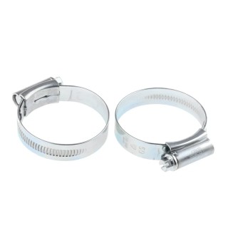 HI-GRIP Steel Slotted Hex Worm Drive Hose Clip 35mm to 50mm ID Zinc Plated HGZ50BP