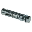 RawlPlug Carbon Steel Expanding Mechanical Shield Masonry Anchor M8 x 65 mm Zinc Plated R-RBL-M08/10W