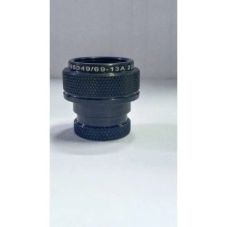 Amphenol Limited MILSize 13 Straight Circular Connector Backshell Aluminium Alloy Housing Black M85049/69-13A