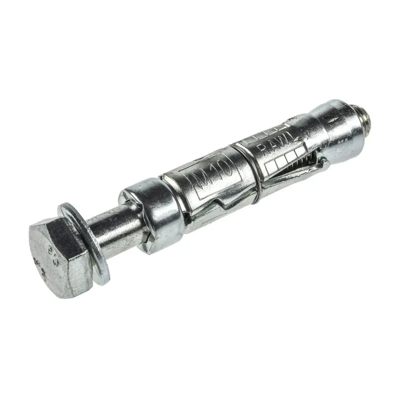 RawlPlug Carbon Steel Expanding Mechanical Shield Masonry Anchor M10 x 90 mm Zinc Plated R-RBL-M10/25W
