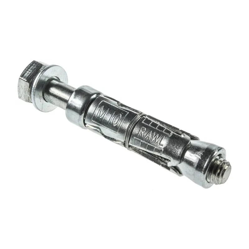 RawlPlug Carbon Steel Expanding Mechanical Shield Masonry Anchor M10 x 90 mm Zinc Plated R-RBL-M10/25W