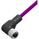 RS PRO Female 5 way Right Angle to Female Free End Sensor Actuator Cable 5m 60V IP67 206-7619