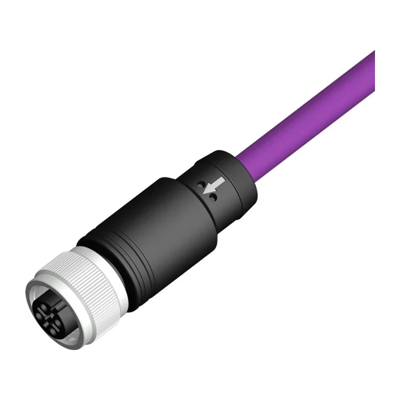 RS PRO Female 5 Way Straight to Female Straight, Unterminated Sensor Actuator Cable, 10 m 206-7627