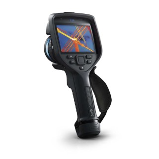FLIR Thermal Imaging Camera 1500 °C Max Temp Measurement Lithium-Ion Battery 640 x 480 Pixel Detector FLIR E96 24°
