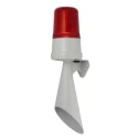 e2s H110T Series Red Horn-Beacon Combination, IP65, 230V AC, LED, 100dB Sound Level, Surface Mount 