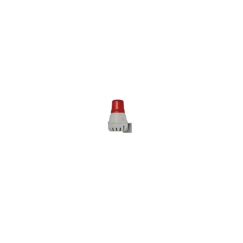 e2s H100 Series Red Horn-Beacon Combination 24V DC 100 dB Surface Mount IP65 